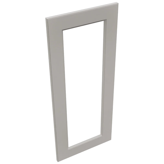 Fabuwood Fusion Nickel DS DFGD2436 Wall Prepped Door, Top View