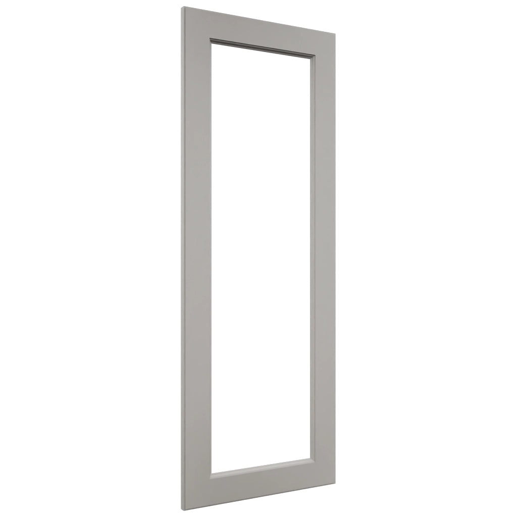 Fabuwood Fusion Nickel DS DFGWD1860 Wall Prepped Door, Front View