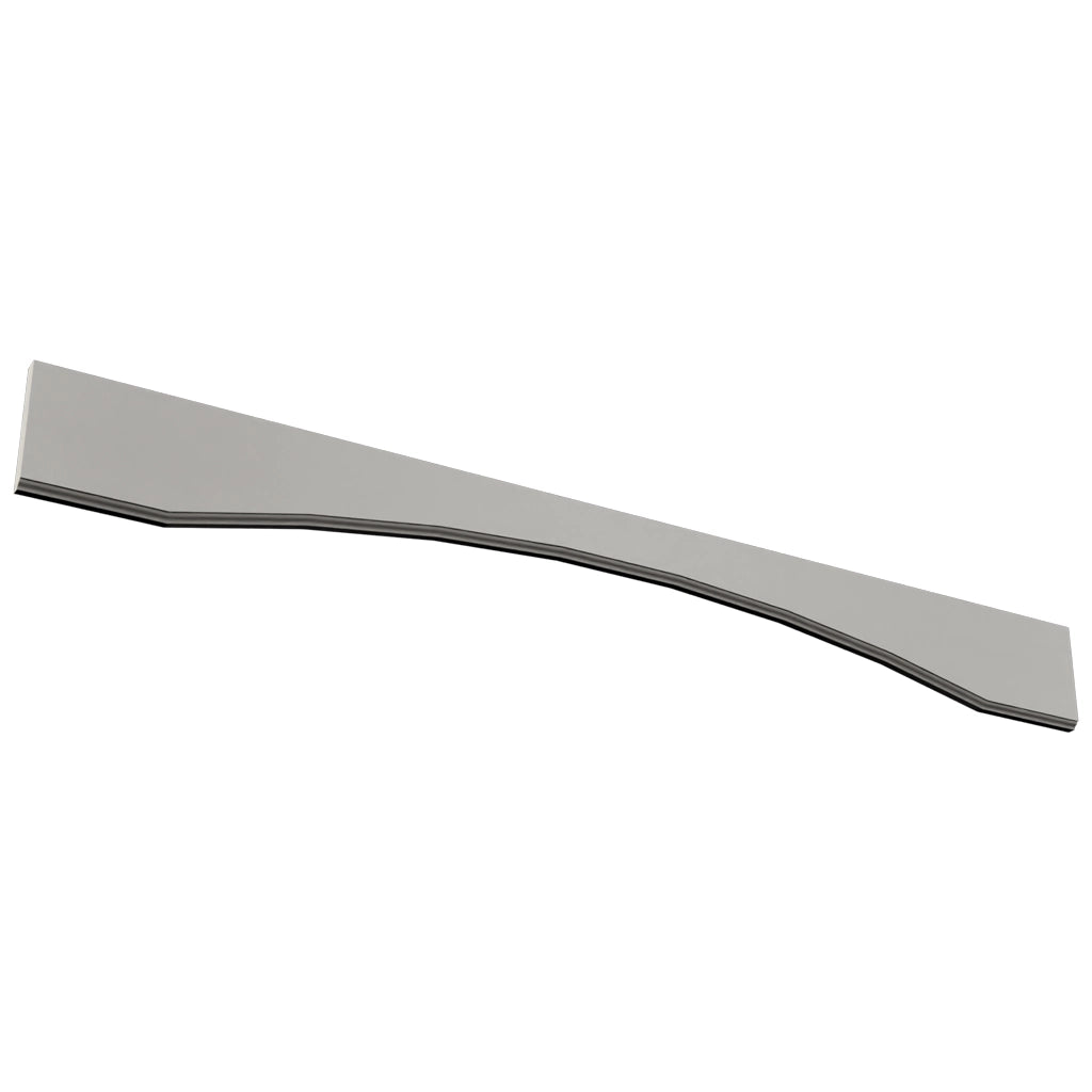 Fabuwood Fusion Nickel VAR54 Wall Valance, Top View