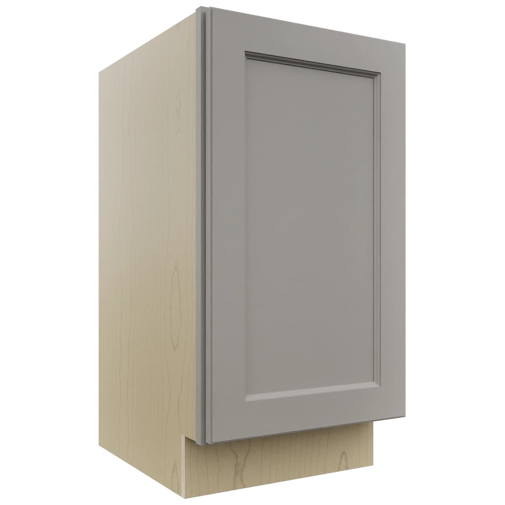 Fabuwood Fusion Nickel VB18FD Vanity Base Full Height Cabinet, Front View