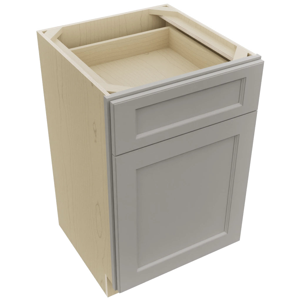 Fabuwood Fusion Nickel VB21-34 Vanity Base Standard Cabinet, Top View