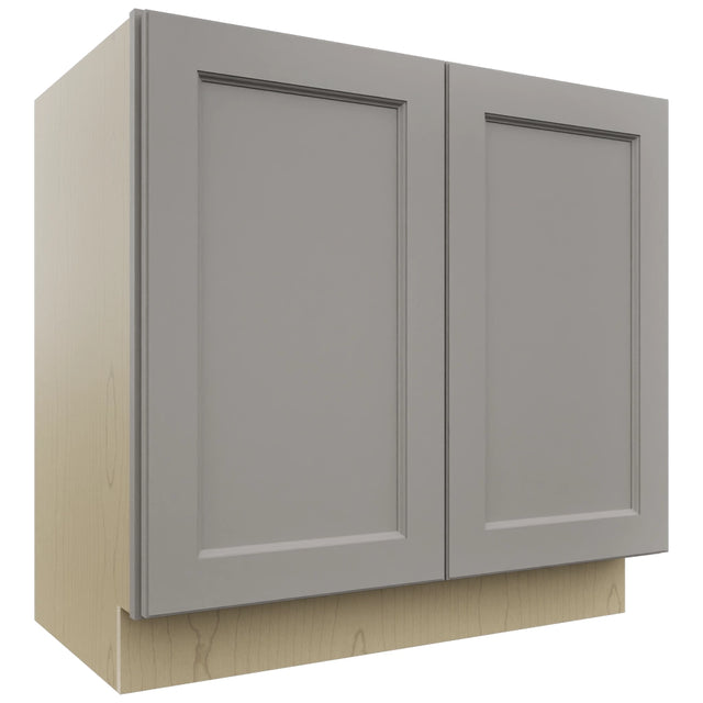 Fabuwood Fusion Nickel VB36FD Vanity Base Full Height Cabinet, Front View