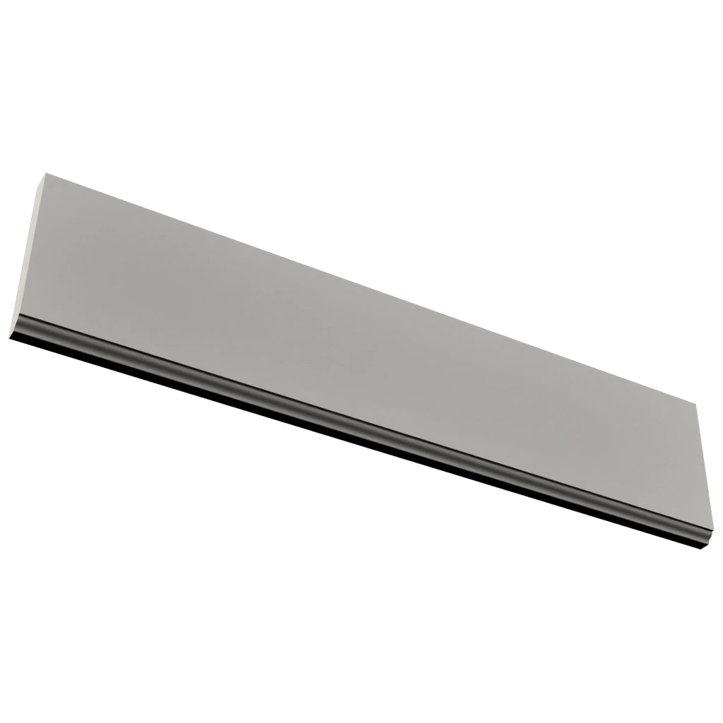 Fabuwood Fusion Nickel VST96 Wall Valance, Top View