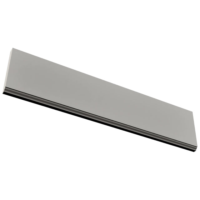 Fabuwood Fusion Nickel VST96 Wall Valance, Top View