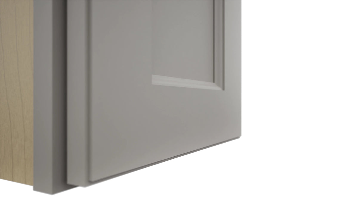 Fabuwood Fusion Nickel W1218 Wall Standard Cabinet, Detail View