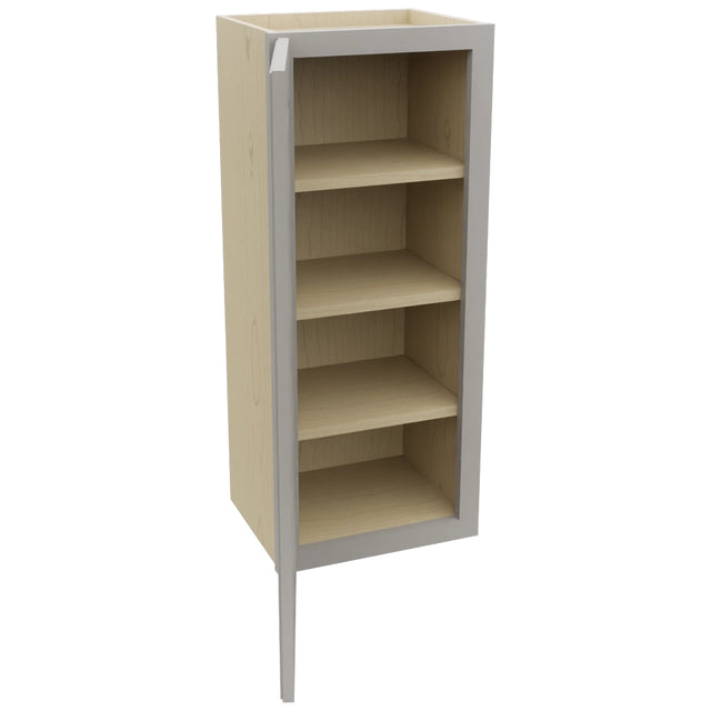 Fabuwood Fusion Nickel W1536 Wall Standard Cabinet, Open View