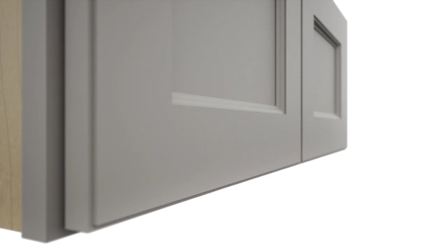 Fabuwood Fusion Nickel W3012 Wall Standard Cabinet, Detail View