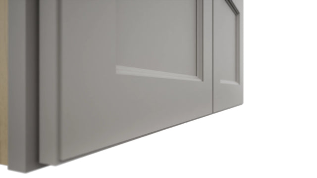 Fabuwood Fusion Nickel W331524 Wall Deep Cabinet, Detail View
