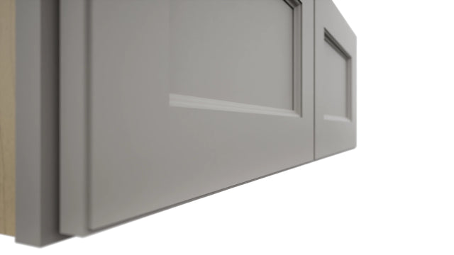 Fabuwood Fusion Nickel W3612 Wall Standard Cabinet, Detail View