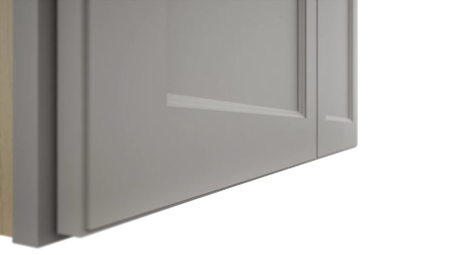 Fabuwood Fusion Nickel W3936 Wall Standard Cabinet, Detail View