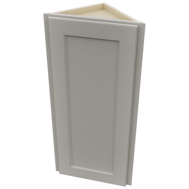 Fabuwood Fusion Nickel WAE1236 Wall Angle End Cabinet, Top View