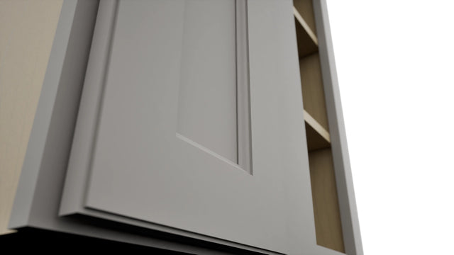 Fabuwood Fusion Nickel WBC2430 Wall Corner Blind Cabinet, Detail View