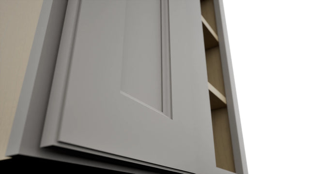 Fabuwood Fusion Nickel WBC2436 Wall Corner Blind Cabinet, Detail View