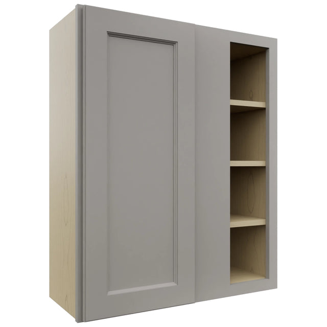 Fabuwood Fusion Nickel WBC3036 Wall Corner Blind Cabinet, Front View