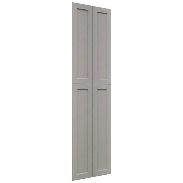 Fabuwood Fusion Nickel WP-T96 Panel, Front View
