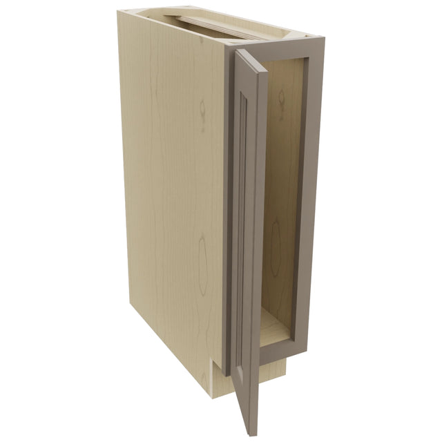 Fabuwood Fusion Oyster B09FD Base Full Door Cabinet, Open View