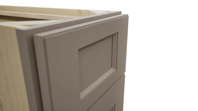 Fabuwood Fusion Oyster B12 Base Standard Cabinet, Detail View