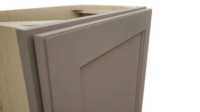 Fabuwood Fusion Oyster B21FD-12D Base Full Door Cabinet, Detail View