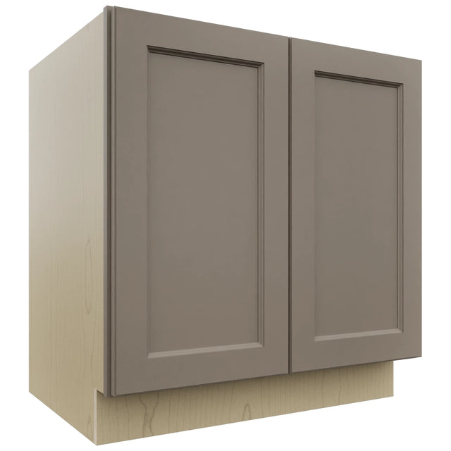 Fabuwood Fusion Oyster B33FD Base Full Door Cabinet, Front View