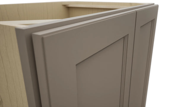 Fabuwood Fusion Oyster B33FD Base Full Door Cabinet, Detail View