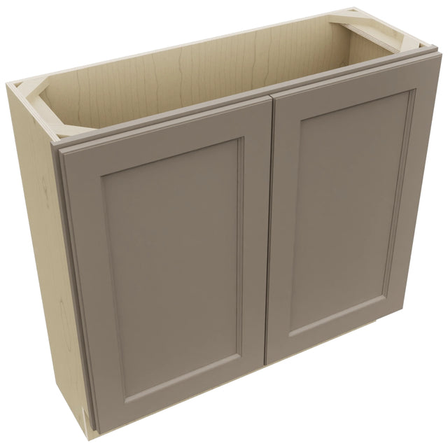 Fabuwood Fusion Oyster B36FD-12D Base Full Door Cabinet, Top View
