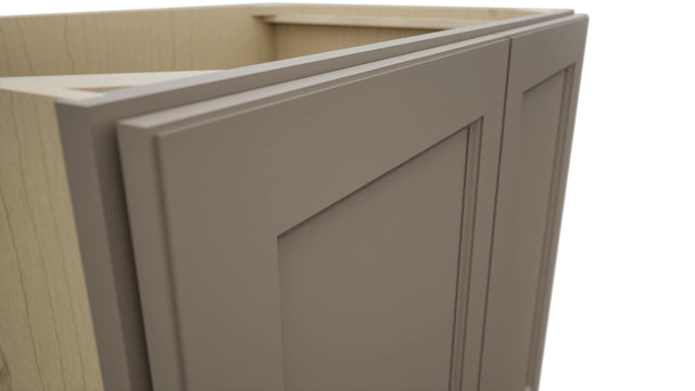 Fabuwood Fusion Oyster B36FD Base Full Door Cabinet, Detail View