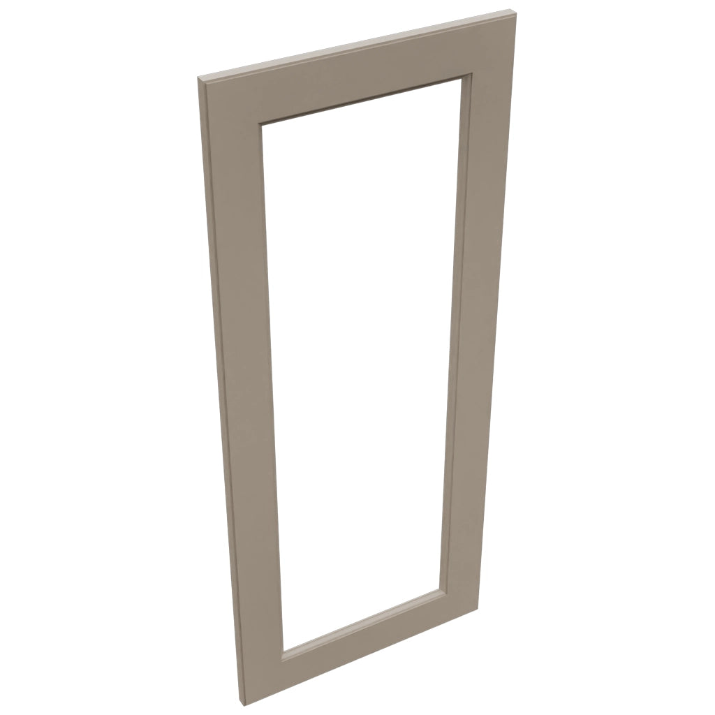 Fabuwood Fusion Oyster DS DFG1842 Wall Prepped Door, Top View