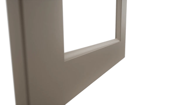 Fabuwood Fusion Oyster DS DFG1842 Wall Prepped Door, Detail View