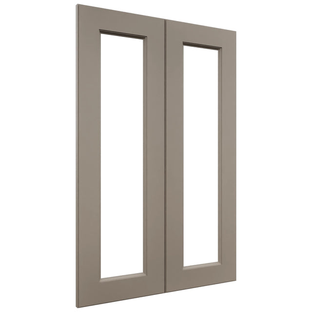 Fabuwood Fusion Oyster DS DFG2436 Wall Prepped Door, Front View