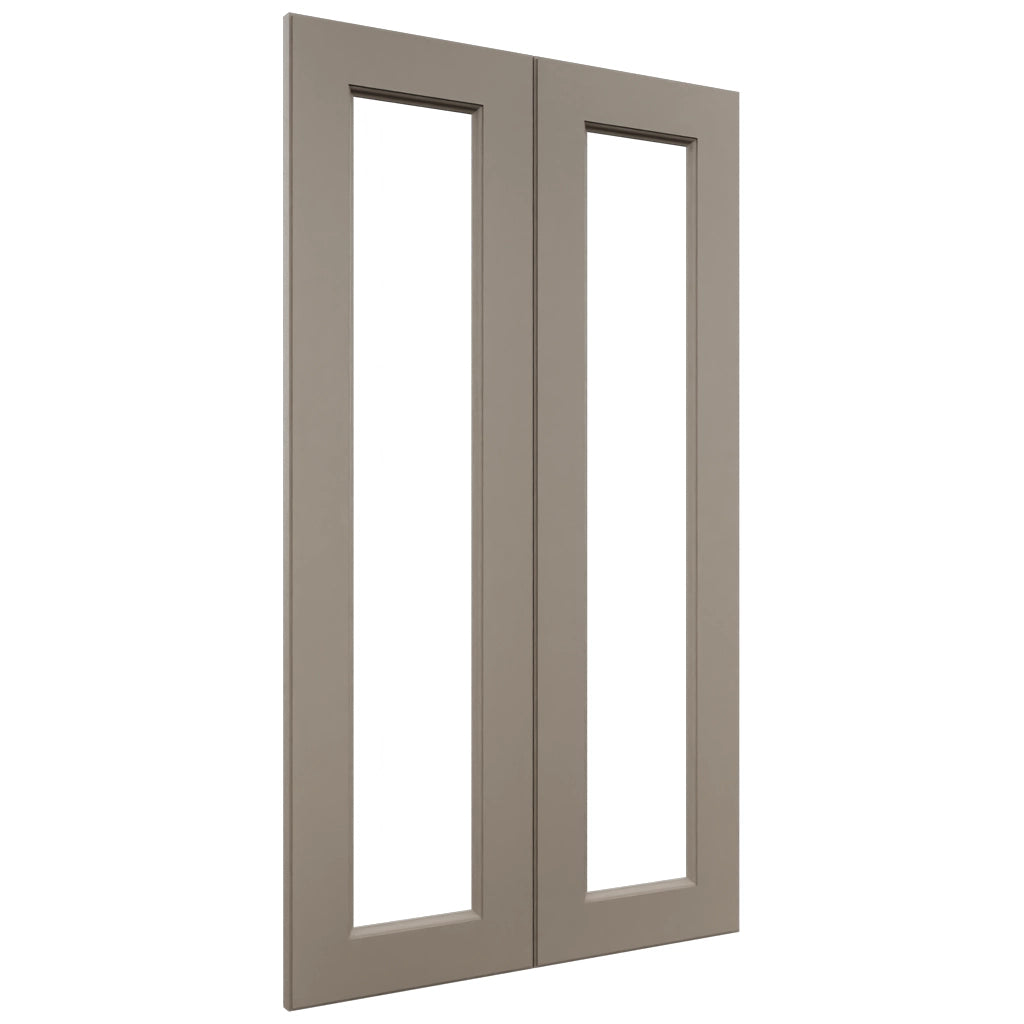 Fabuwood Fusion Oyster DS DFG2442 Wall Prepped Door, Front View