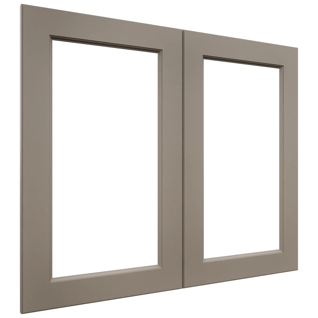 Fabuwood Fusion Oyster DS DFG3630 Wall Prepped Door, Front View