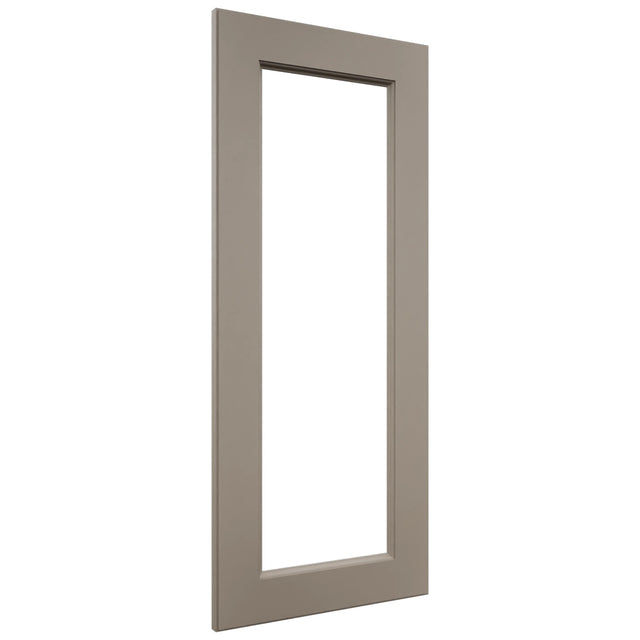 Fabuwood Fusion Oyster DS DFGD2436 Wall Prepped Door, Front View