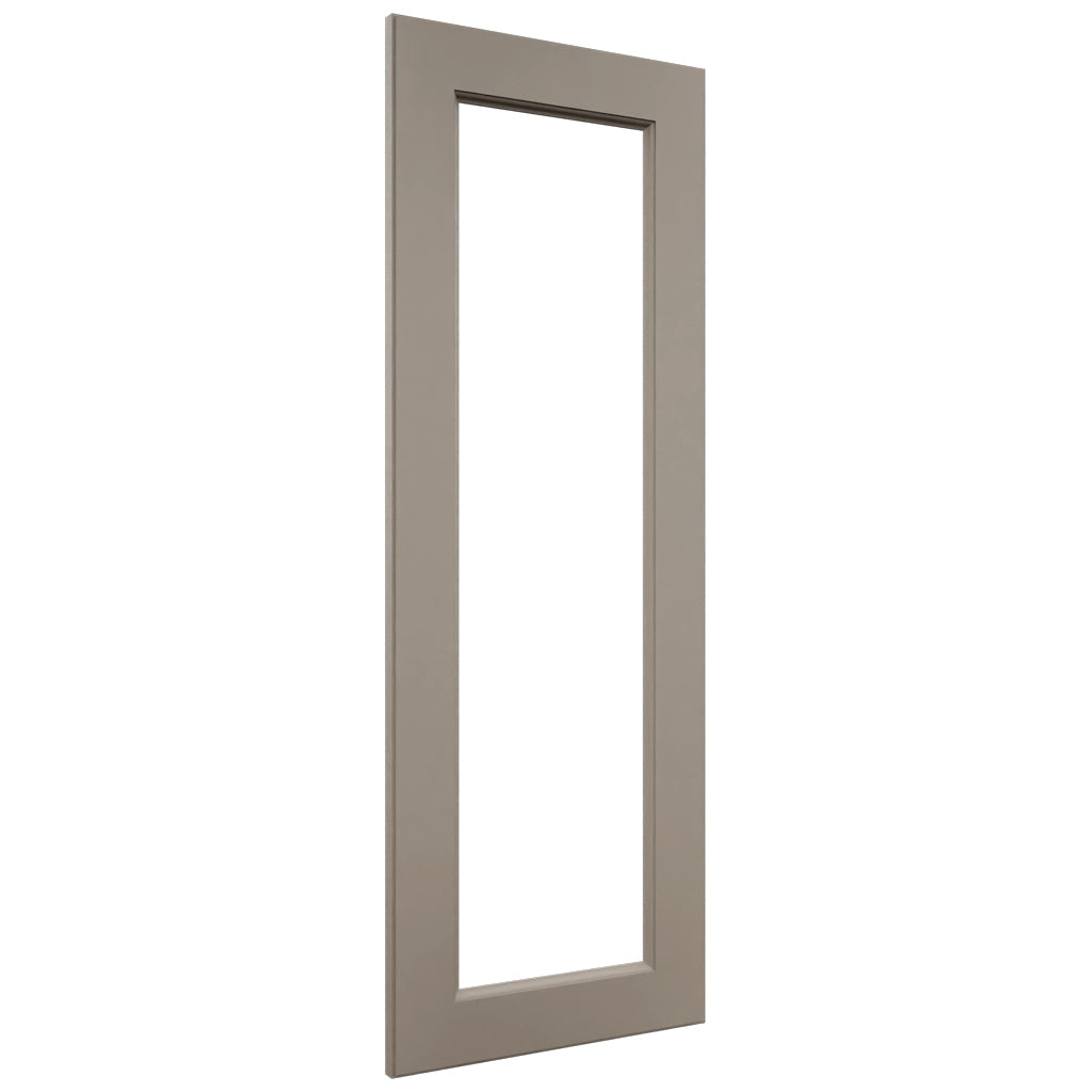 Fabuwood Fusion Oyster DS DFGD2442 Wall Prepped Door, Front View