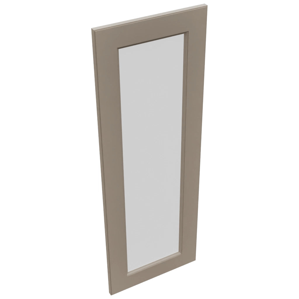 Fabuwood Fusion Oyster DS GDWDC2442 Wall Glass Door, Top View