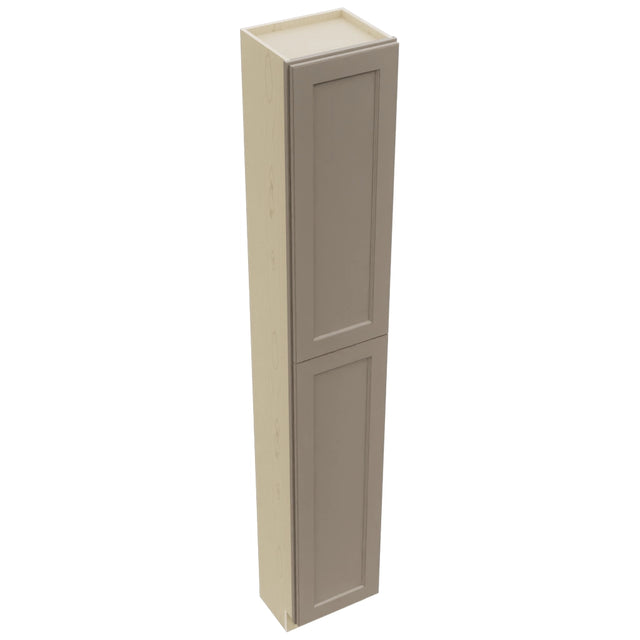 Fabuwood Fusion Oyster TP151296 Tall Pantry Cabinet, Top View
