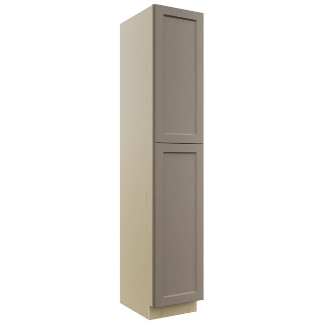 Fabuwood Fusion Oyster TP182496 Tall Pantry Cabinet, Front View