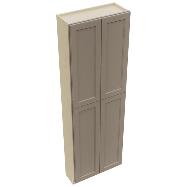 Fabuwood Fusion Oyster TP301296 Tall Pantry Cabinet, Top View