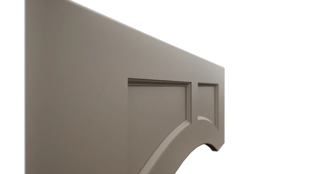 Fabuwood Fusion Oyster VARP36 Wall Valance, Detail View