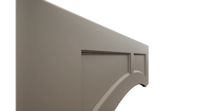 Fabuwood Fusion Oyster VARP48 Wall Valance, Detail View