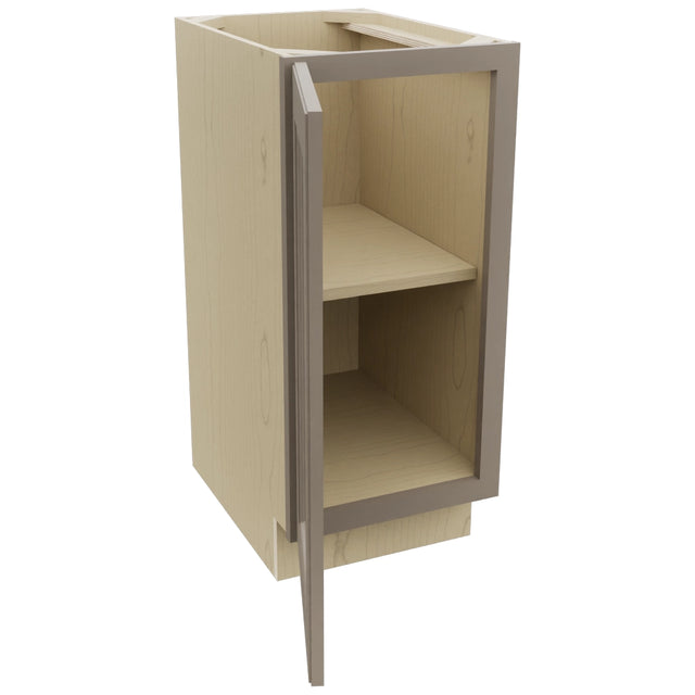Fabuwood Fusion Oyster VB15FD Vanity Base Full Height Cabinet, Open View