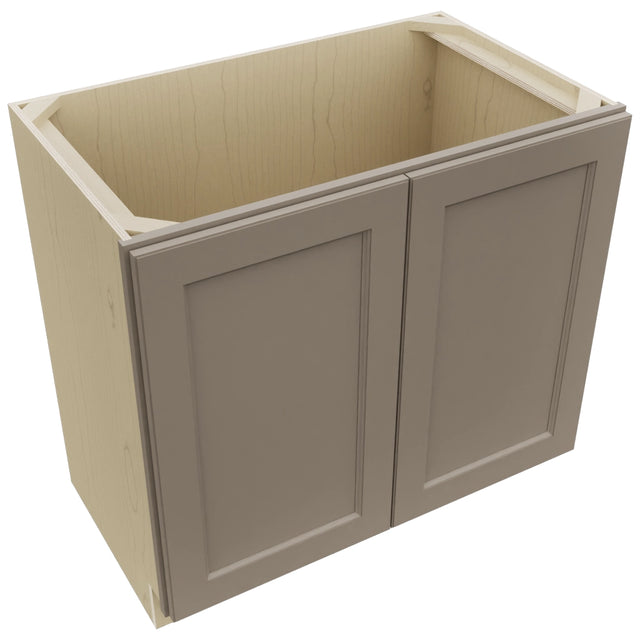 Fabuwood Fusion Oyster VB36FD Vanity Base Full Height Cabinet, Top View