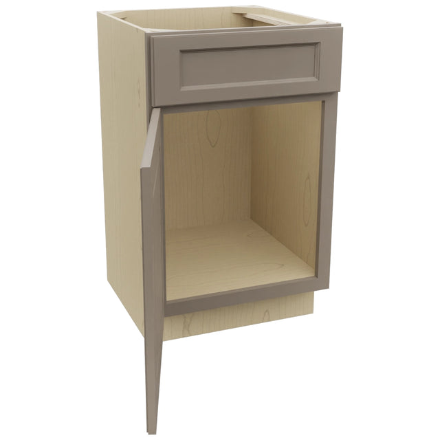 Fabuwood Fusion Oyster VSB21-34 Vanity Sink Cabinet, Open View