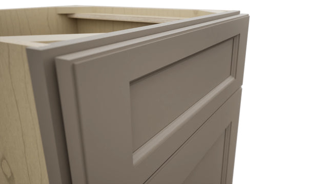 Fabuwood Fusion Oyster VSB21-34 Vanity Sink Cabinet, Detail View