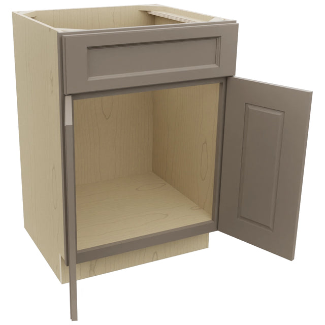 Fabuwood Fusion Oyster VSB24-34 Vanity Sink Cabinet, Open View