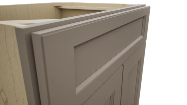 Fabuwood Fusion Oyster VSB27-34 Vanity Sink Cabinet, Detail View