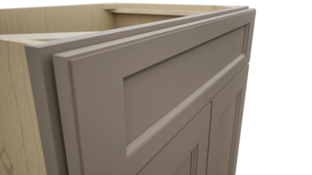 Fabuwood Fusion Oyster VSB30-34 Vanity Sink Cabinet, Detail View