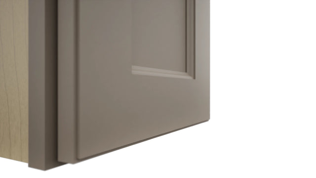 Fabuwood Fusion Oyster W1236 Wall Standard Cabinet, Detail View