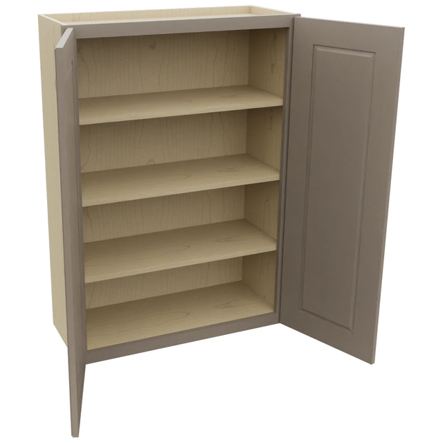 Fabuwood Fusion Oyster W3042 Wall Standard Cabinet, Open View