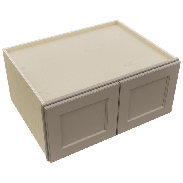 Fabuwood Fusion Oyster W331524 Wall Deep Cabinet, Top View