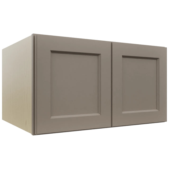 Fabuwood Fusion Oyster W331824 Wall Deep Cabinet, Front View